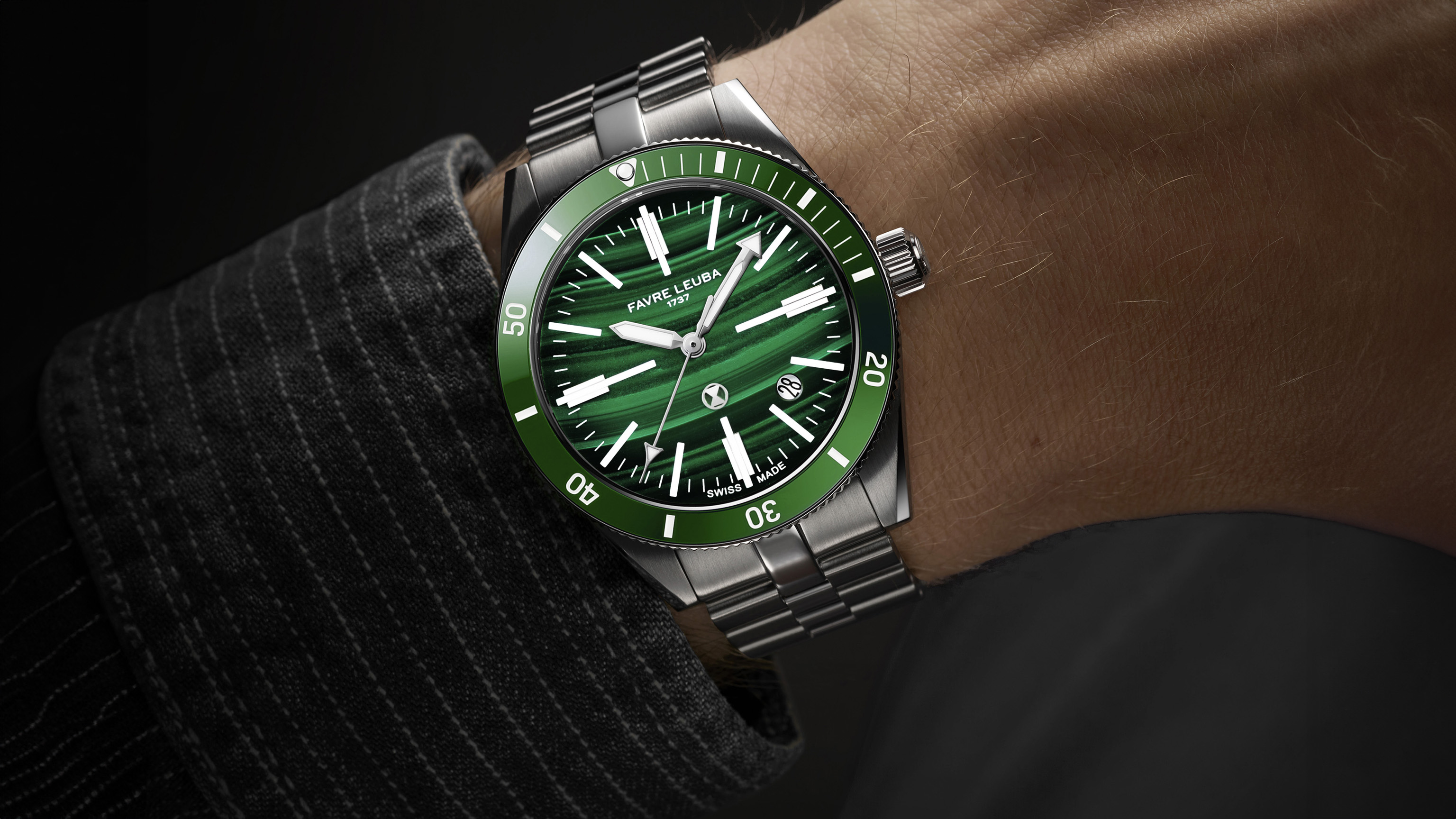 Favre Leuba Deep Raider Malachite