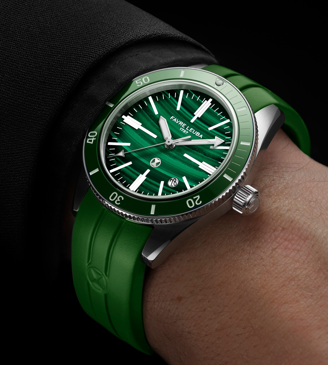 Favre Leuba Deep Raider Malachite