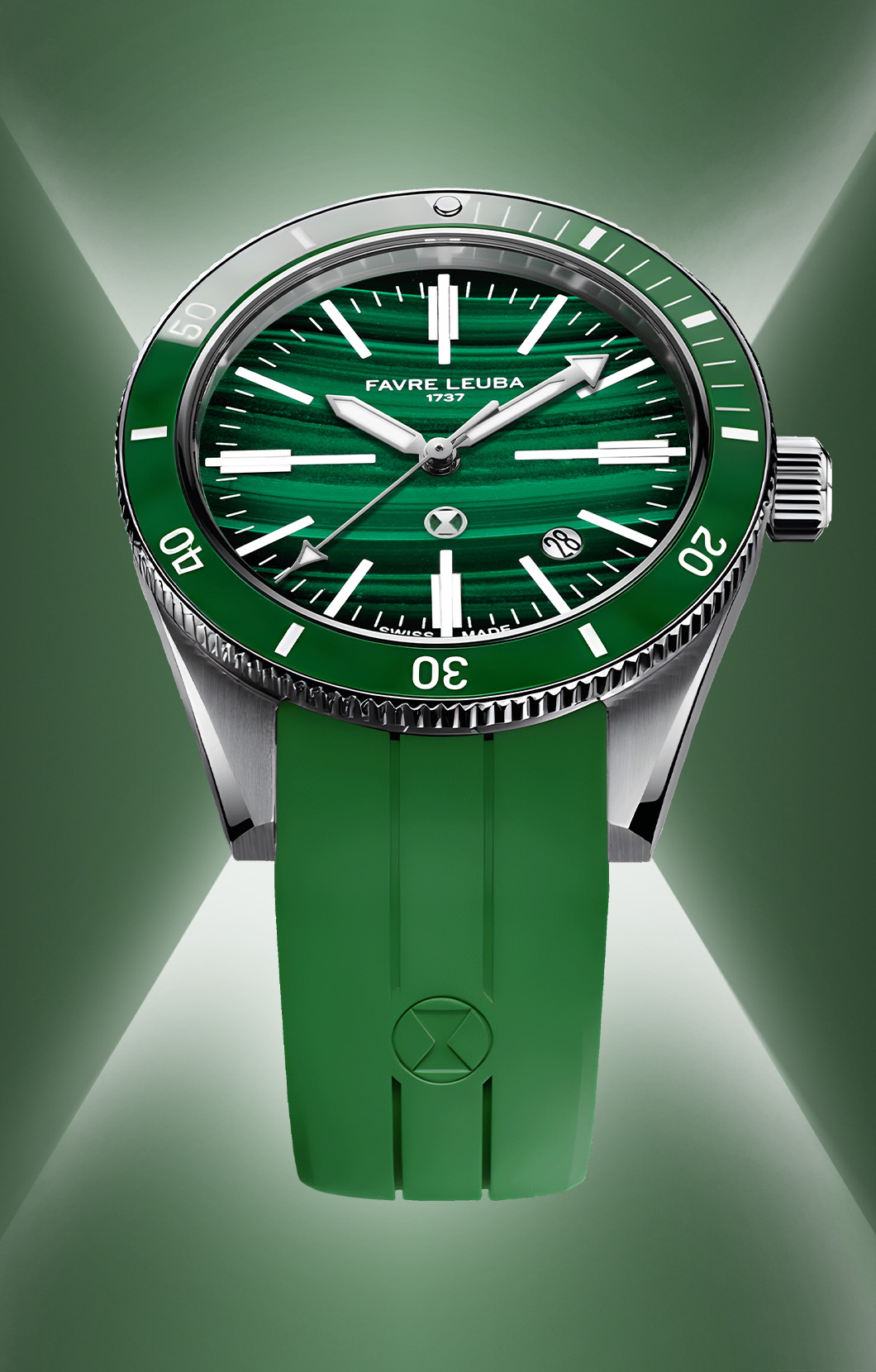 Favre Leuba Deep Raider Malachite