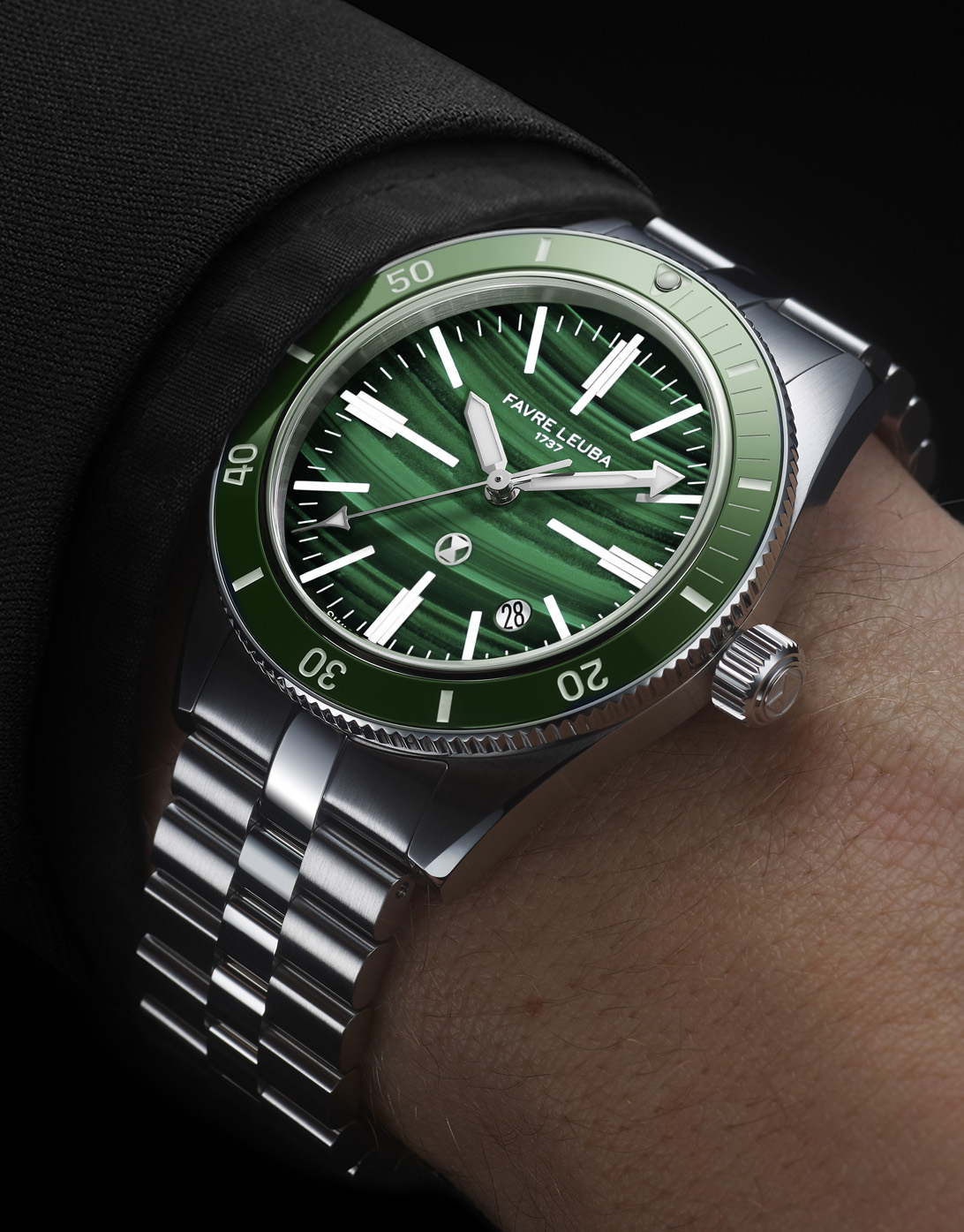 Favre Leuba Deep Raider Malachite