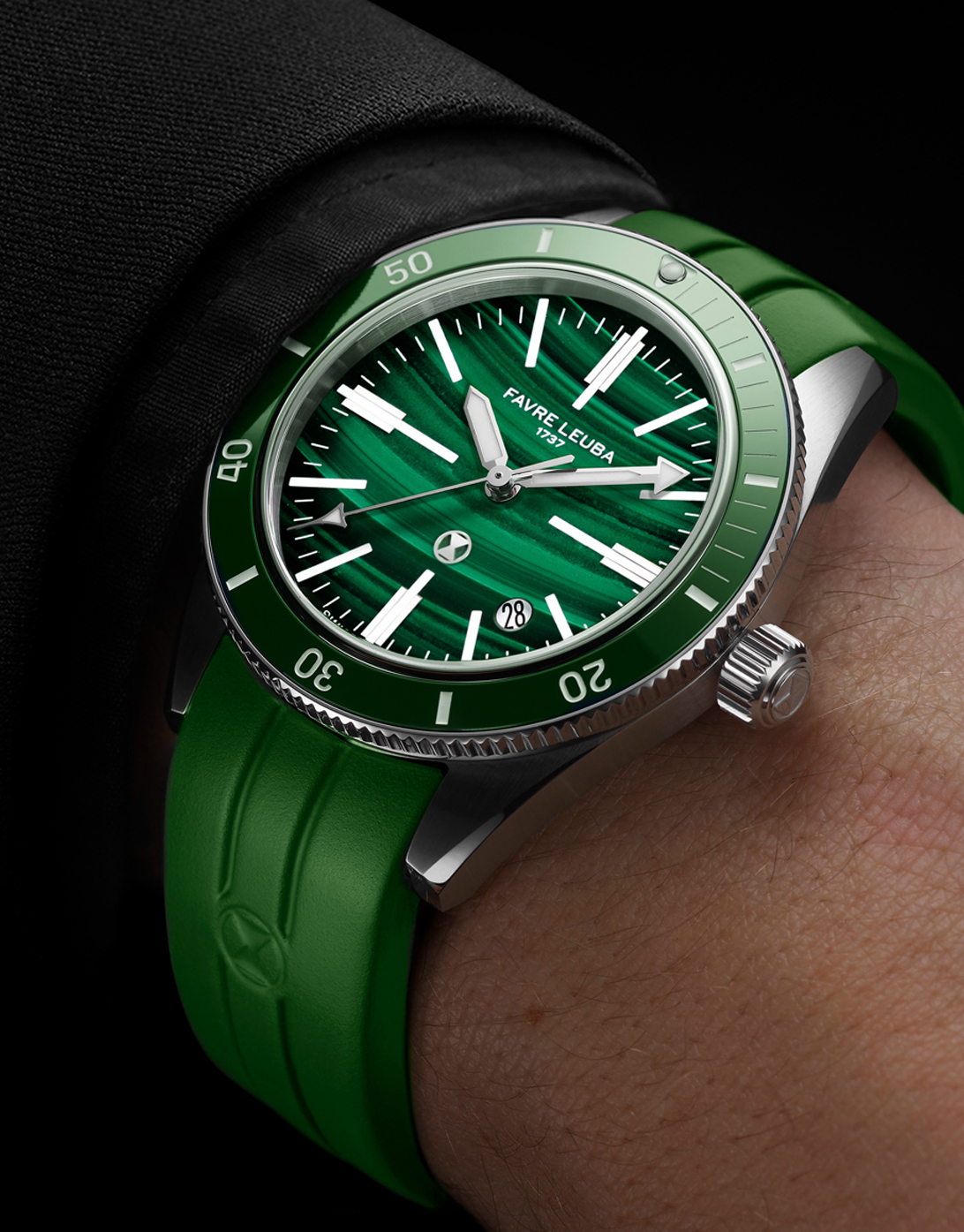 Favre Leuba Deep Raider Malachite